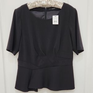 Elegant Black Women's Top